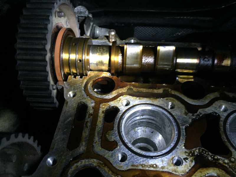 Illustration for article titled Progress on head gasket as of last night.
